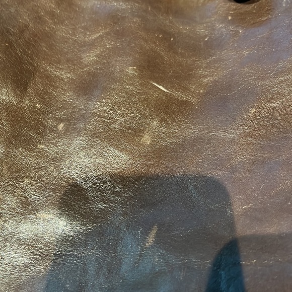 Women’s Furla Brown Leather Satchel with snap close. Made in Italy. Classy! - Picture 7 of 9